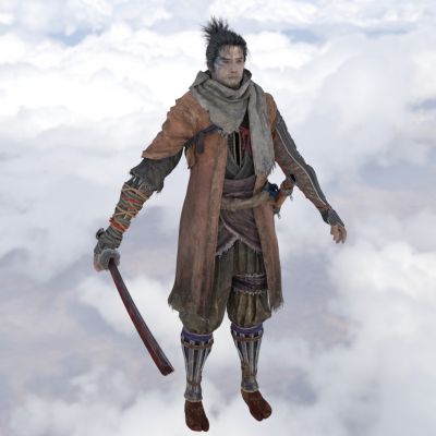 只狼男主角狼日本武士