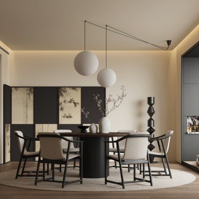 新中式宋式风餐厅