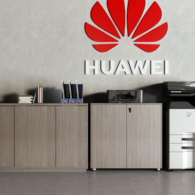 现代办公柜 文件夹 电话 座机 复印机 打印机 饮水机 华为