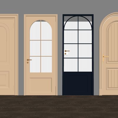 法式单开门卧室门单开门厨房厨房门卫生间门长虹玻璃门
