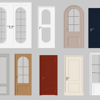 法式单开门卧室门玻璃单开门厨房玻璃门厨房门卫生间门长虹玻璃门防盗门