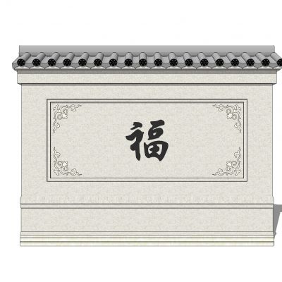 中式景墙照壁影壁墙围墙浮雕苏式景墙马头墙瓦片墙中式纹样雕花砖雕牌楼3