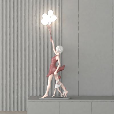 雕塑 潮玩 人物雕塑 装饰摆件 装饰灯