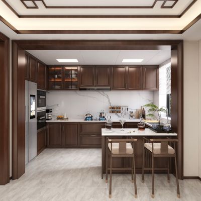 厨房 中式厨房 烟机灶具 厨房摆件 冰箱