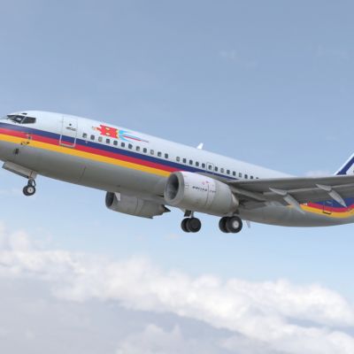 波音737300客机民航飞机带驾驶室24种涂装