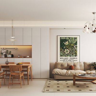 现代奶油风客餐厅，餐桌椅组合 ，酒柜，沙发茶几组合，洗衣柜柜