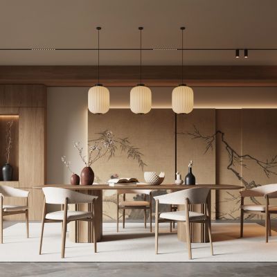 新中式宋式风餐厅