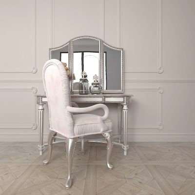 桌椅组合 梳妆台 