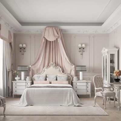 儿童房 卧室 女孩房 儿童玩具 吊灯 装饰摆件