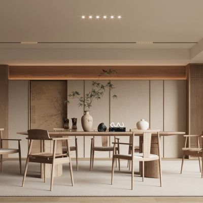 新中式宋式风餐厅