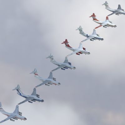 伊尔76战略运输机8套涂装