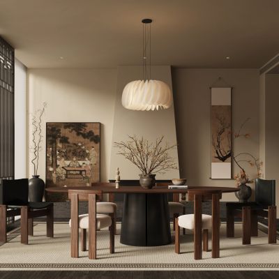 新中式宋式风餐厅