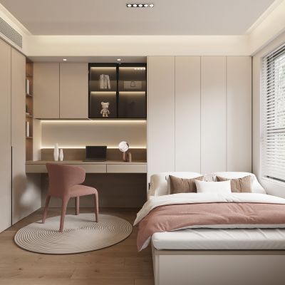 卧室 榻榻米 学习桌 儿童玩具 室内摆件 