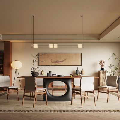 新中式宋式风餐厅