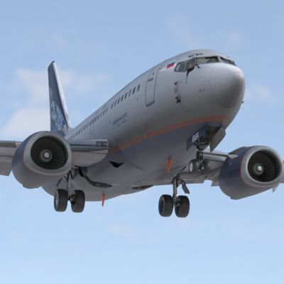 波音737500客机民航飞机带驾驶室24种涂装