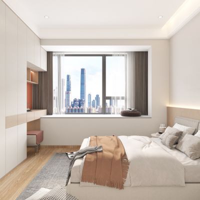 卧室 榻榻米 学习桌椅 室内装饰 儿童房