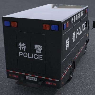 特警装备保障车汽车