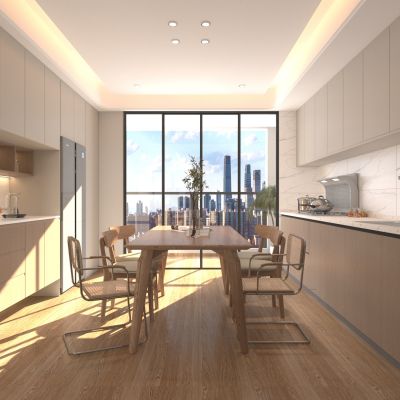 卧室 榻榻米 学习桌椅 室内装饰 