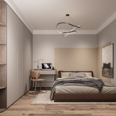 现代卧室