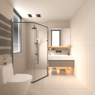 卫生间 浴室 浴室柜 马桶 淋浴间 花洒