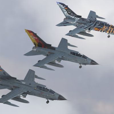 狂风战斗机3种涂装