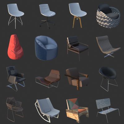 高档异形 网红轻奢现代创意休闲椅子座椅 沙发椅户外椅