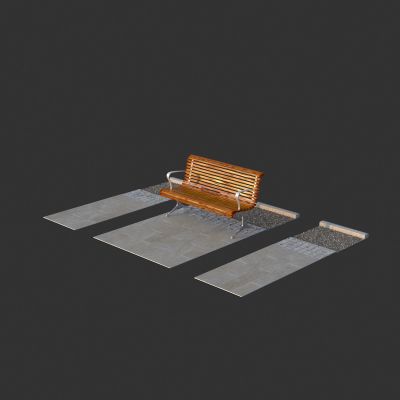 广场公园户外座椅 