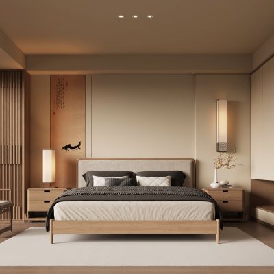 新中式宋式风卧室