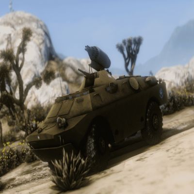 苏联BRDM2装甲侦察车