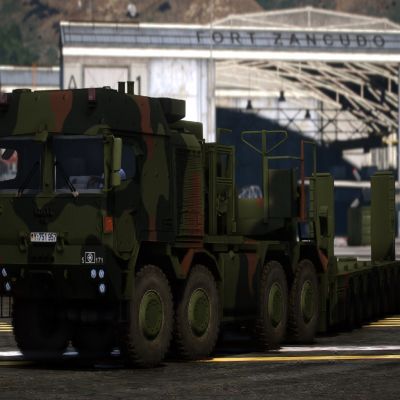 猛犸象型德国联邦国防军重型运输车HX81SLTMammut