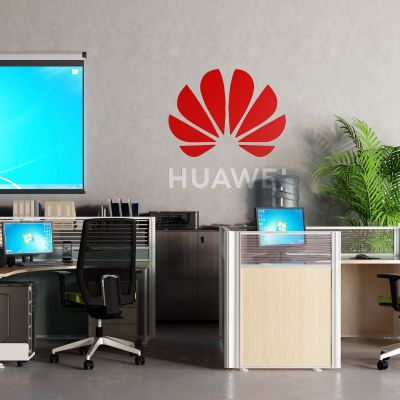 现代办公桌 投影仪 复印机 饮水机 电脑 文件夹