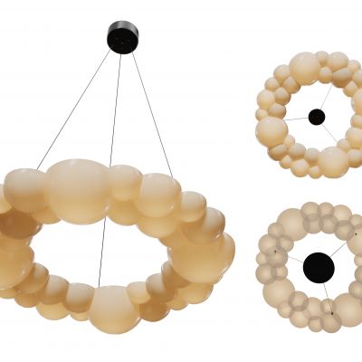 现代球形吊灯 云朵吊灯 客厅吊灯 卧室吊灯