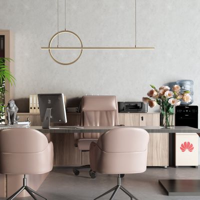 现代办公桌 大班台 文件夹 文件柜 饮水机 复印机