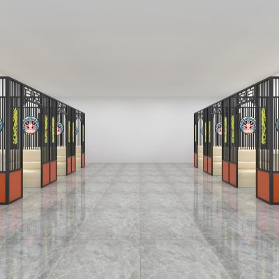 新中式卡座包间