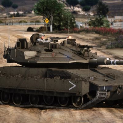 以色列梅卡瓦Mk4M主战坦克
