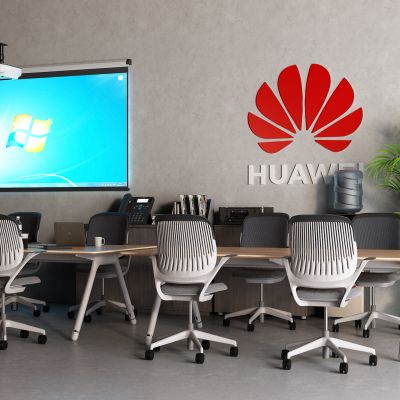 现代会议桌 办公桌 投影仪 电话 复印机 饮水机