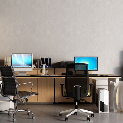 现代办公桌 电脑桌 文件柜文件夹 饮水机 复印机