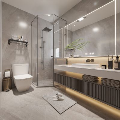 现代卫生间