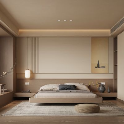 新中式宋式风卧室