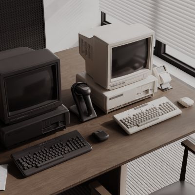 现代收银机 收银台 扫码器 收银机组合