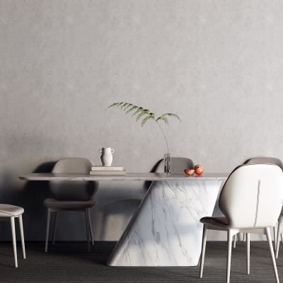 后现代大理石餐桌