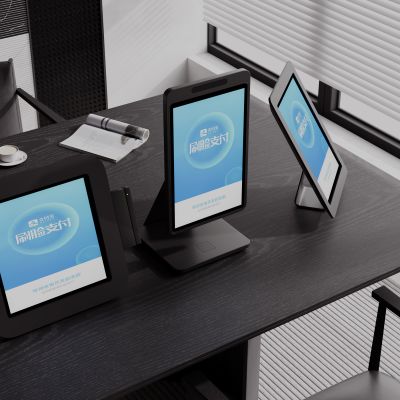 现代自助收银机  刷脸支付机 自助结算机