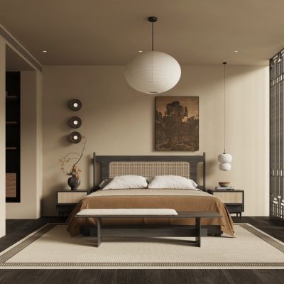 新中式宋式风卧室