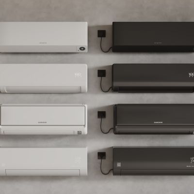 现代空调 室内空调 智能空调 变频空调 壁挂式空调组合