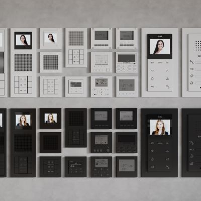 现代可视门铃 空调开关 智能开关门铃