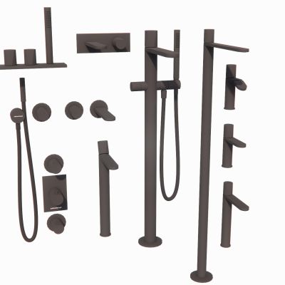 现代水龙头金属水龙头花洒卫浴用品五金构件喷头淋浴卫浴组合