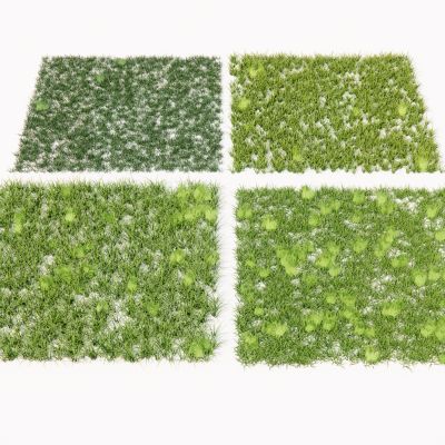 现代草地草坪草堆景观草植物绿地景观植物草皮