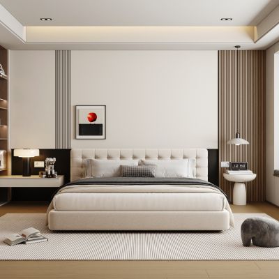 现代简约卧室