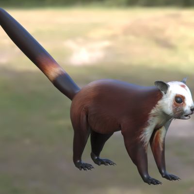 红白鼯鼠飞狐松猫儿白面鼯鼠白头鼯鼠白额鼯鼠松鼠科鼯鼠属动物