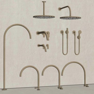 现代水龙头金属花洒卫浴用品五金构件喷头淋浴喷头